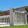 Prensimac Garde-Corps, Balustrade<PILIER BETON 115 cm - Lot de 6 - Dimensions : L 115 x l 24 cm - SERIE B78