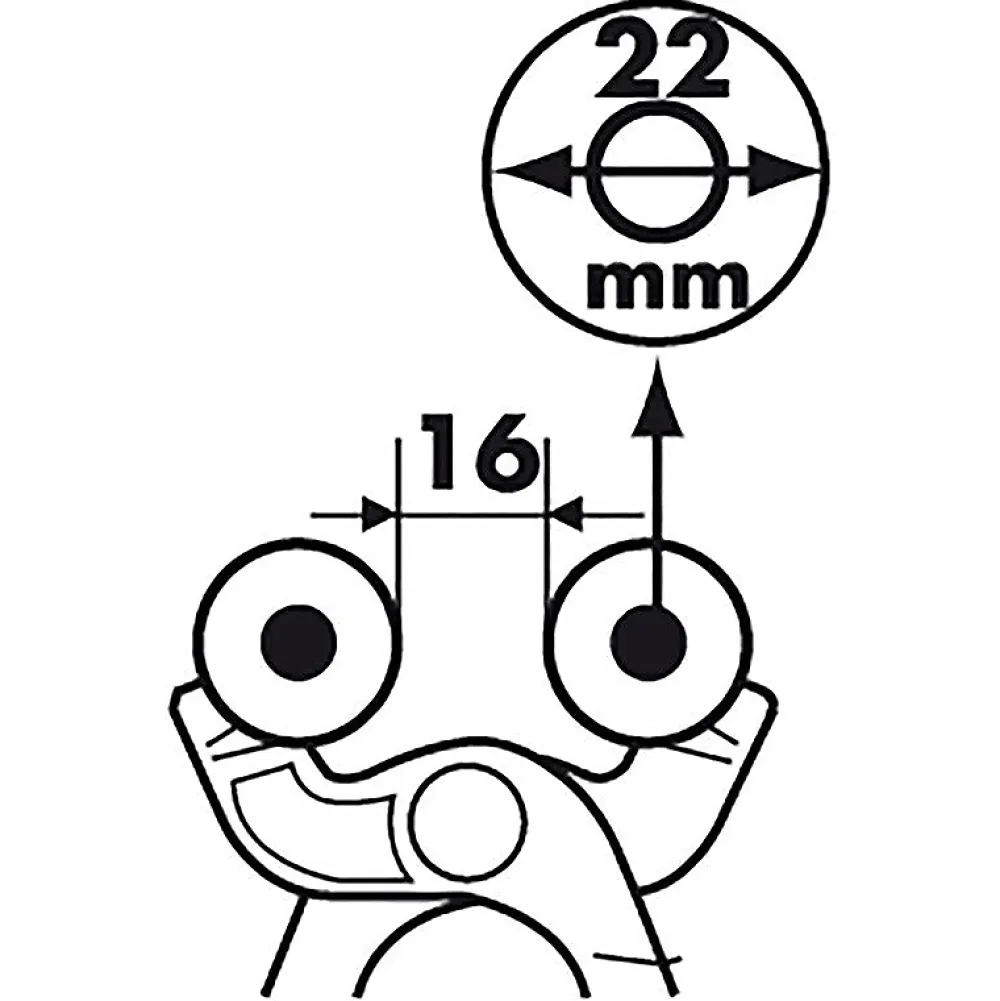 Mejix Outils Du Carreleur<Pince À Molettes 180135 - Ouverture Max 16 Mm - Longueur 200 Mm