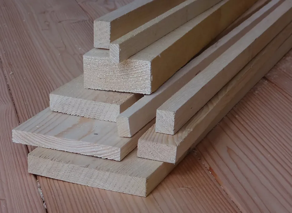 Planche brute 25 x 20 mm L.2,4 m (vendu par lot de 3)- Planche De Bois