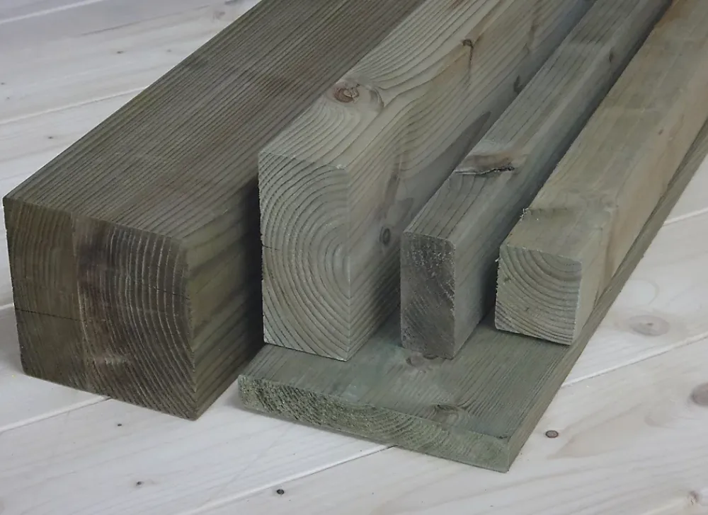 Planche De Bois<Planche traitée classe 3 195 x 27 mm L.4 m
