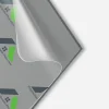 Polycarbonate-Plexi Plaque de PVC Expansé 3mm Gris 3050x1220mm- Panneau Mural Décoratif