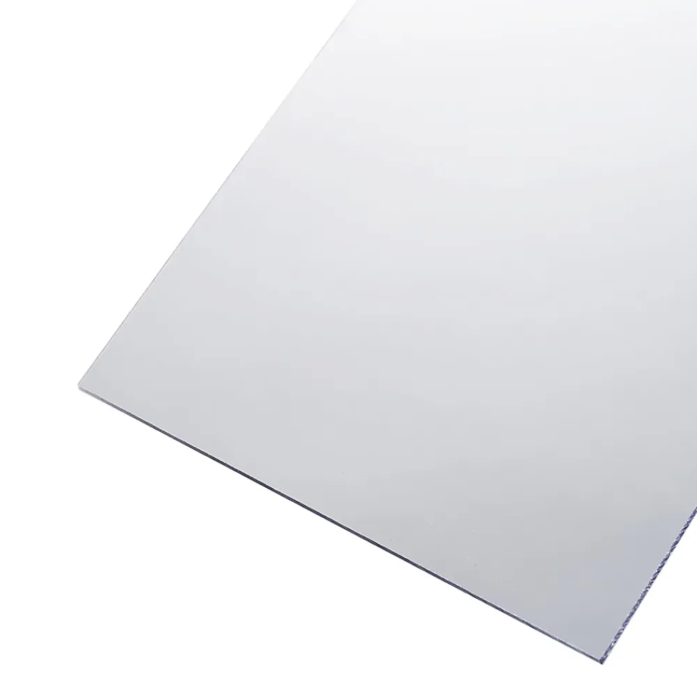Sedpa France Verre Synthétique<Plaque de verre synthétique Polyglass clair lisse translucide 50x50cm ép. 2mm Sedpa