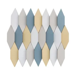 Modulo Plaquette de parement effet 3D - VEKTOR WHITE - - 0,27m² - intérieur- Plaquette De Parement|Plaquette De Parement