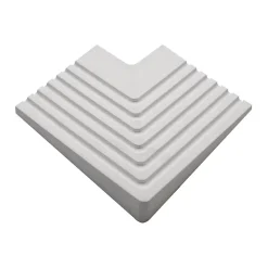 Modulo Plaquette De Parement|Plaquette De Parement<Plaquette de parement effet 3D - NAVARO WHITE - - 0,53m² - intérieur