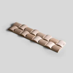 Wwd Plaquette De Parement|Plaquette De Parement<Plaquette de parement en bois massif effet 3D RUBATO - Chêne - 60 x 15 cm - 11 panneaux - 1m²