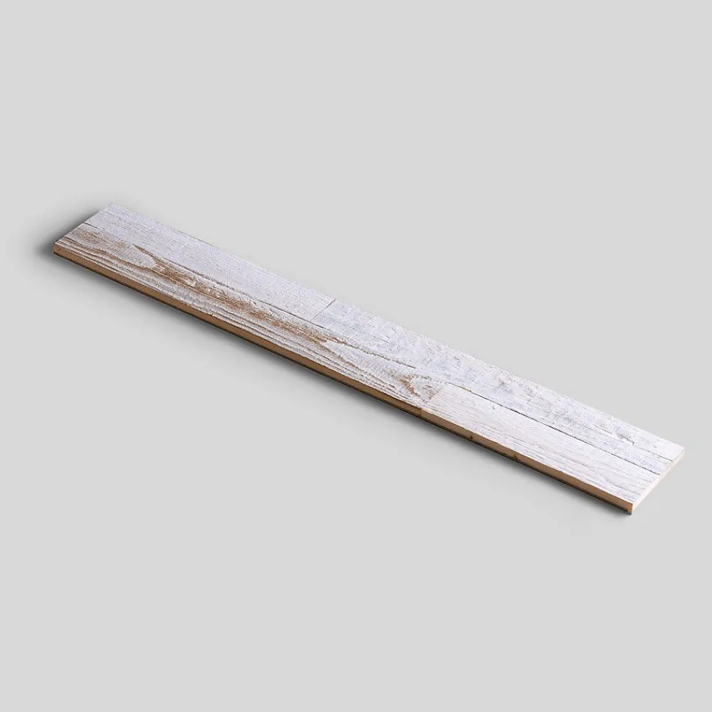 Wwd Plaquette De Parement|Plaquette De Parement<Plaquette de parement en bois effet 3D CITO - Bois récupéré - 72 x 10cm - 14 panneaux - 1m²