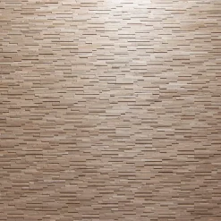 Wwd Plaquette de parement en bois massif effet 3D ACE - Chêne - 72 x 10cm - 14 panneaux - 1m²- Plaquette De Parement|Plaquette De Parement