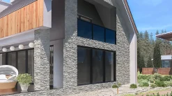 Plaquette De Parement|Plaquette De Parement<Plaquette de parement Int/Ext Kenya béton blanc 0,4m²