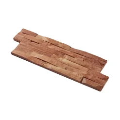 Woodbord Plaquette de parement mural décoratif en bois - 1-1,8 x 18 x 49,5 cm - Aspect Brut- Plaquette De Parement|Plaquette De Parement