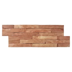 Woodbord Plaquette de parement mural décoratif en bois - 1-1,8 x 18 x 49,5 cm - Aspect Brut- Plaquette De Parement|Plaquette De Parement