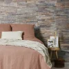 Woodbord Plaquette De Parement|Plaquette De Parement<Plaquette de parement mural décoratif en bois - 1-1,8 x 18 x 49,5 cm - Huilé Blanchi