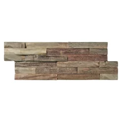 Woodbord Plaquette de parement mural décoratif en bois - 1-1,8 x 18 x 49,5 cm - Huilé Bruni- Plaquette De Parement|Plaquette De Parement