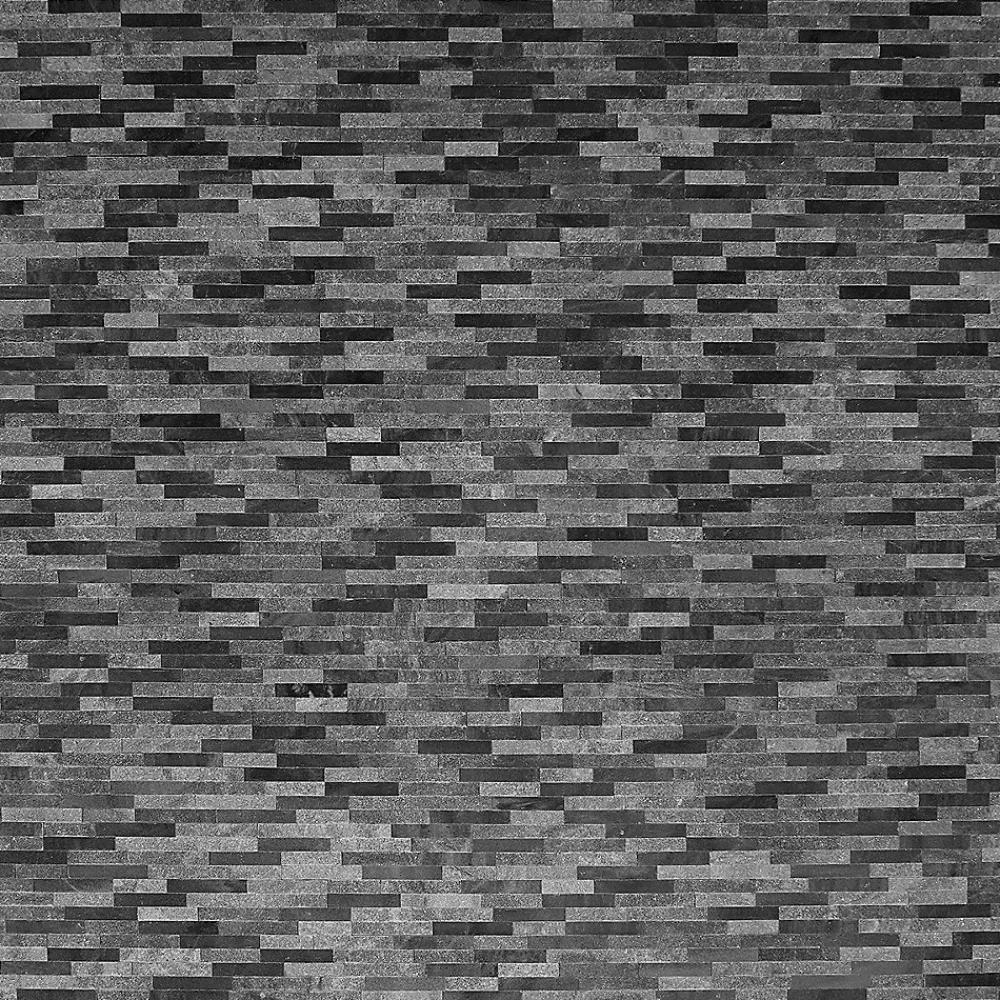 Modulo Plaquette De Parement|Plaquette De Parement<Plaquette de parement pierre naturelle - NATIMUR MIX BLACK - - 0,468m² - intérieur/extérieur