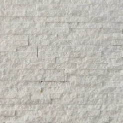 Modulo Plaquette De Parement|Plaquette De Parement<Plaquette de parement pierre naturelle -NATIMUR WHITE SHINY - - 0,468m² - intérieur/extérieur