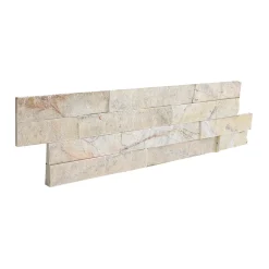 Modulo Plaquette De Parement|Plaquette De Parement<Plaquette de parement pierre naturelle - NATIMUR CREAM - - 0,47m² - intérieur/extérieur