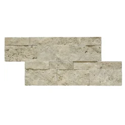 Casa Linea Plaquette de parement pierre naturelle et travertin mix gris- Plaquette De Parement|Plaquette De Parement