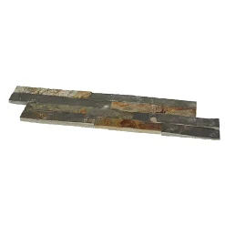 Plaquette De Parement|Plaquette De Parement<Plaquette de parement Slim 2 pierre naturelle multicouleur (vendue au carton)