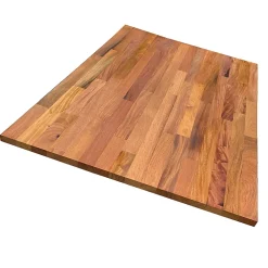 Forestea Plateau De Table<Plateau acajou massif huilé lamellé collé abouté 1600 x 800 x 26 mm