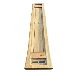 Wood&Sens Plateau banc Chêne Pré-huilé Bords Naturels, L.200 cm x l.35 cm, Ep. 40 mm- Plateau De Table