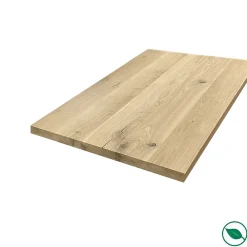Forestea Plateau chêne massif pleines lames 1600 x 900 x 40 mm- Plateau De Table