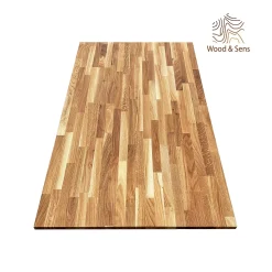 Wood&Sens Plateau De Table<Plateau de Table Chêne Massif Abouté Pré-huilé, L.160 cm x l.80 cm, Ep. 22 mm
