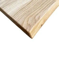 Wood&Sens Plateau De Table<Plateau de Table Chêne Rustique Pré-huilé Bord Naturel, L.120 cm x l.60 cm, Ep.27 mm