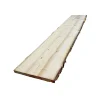Wood&Sens Plateau de table Sapin massif bords naturels flacheux L.200 x l.30-38 cm, Ep.28 mm- Plateau De Table