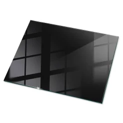 Tulup Plateau En Verre<Plateau en verre trempé 80x60 cm Couleur noire lisse
