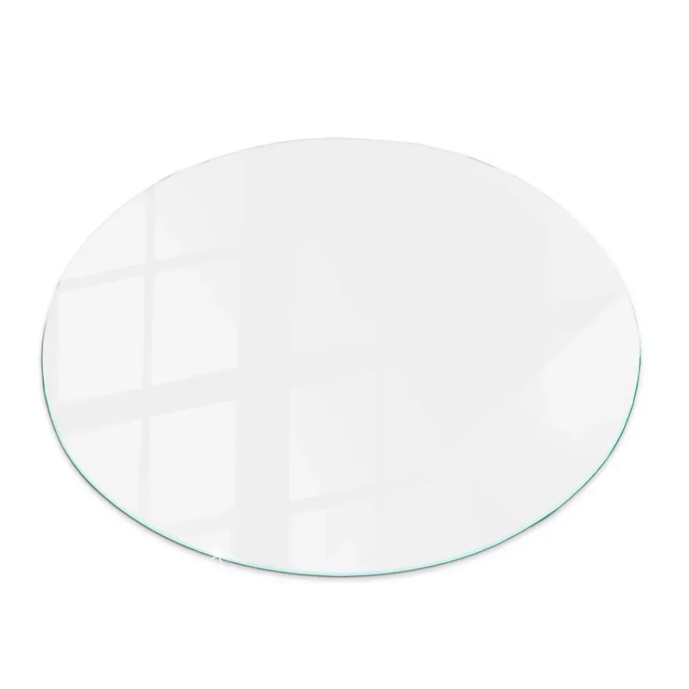 Tulup Plateau En Verre<Plateau en verre trempé fi90 cm Couleur blanche lisse