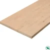 Forestea Plateau hêtre massif lamellé collé abouté 1200 x 800 x 18 mm- Plateau De Table