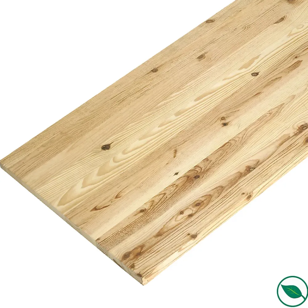 Forestea Plateau De Table<Plateau pin massif lamellé collé abouté rustique 1200 x 800 x 18 mm