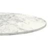 Restootab Plateau rond 80cm decor bianca luna -- Panneau Bois, Osb, Mdf