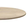 Restootab Plateau rond 70cm decor chene ponty -- Panneau Bois, Osb, Mdf
