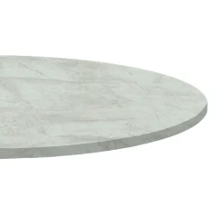 Restootab Panneau Bois, Osb, Mdf<Plateau rond 120cm decor marbre pokhara -