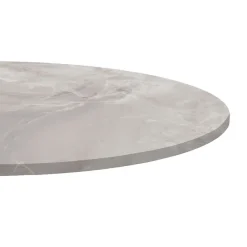 Restootab Panneau Bois, Osb, Mdf<Plateau rond 120cm decor marbre perla -