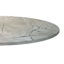 Restootab Panneau Bois, Osb, Mdf<Plateau rond 80cm decor marbre venato -