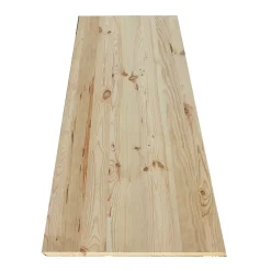 Wood&Sens Plateau table bois massif Pin Rustique L.200 X l.60 cm, Ep.34 mm- Plateau De Table
