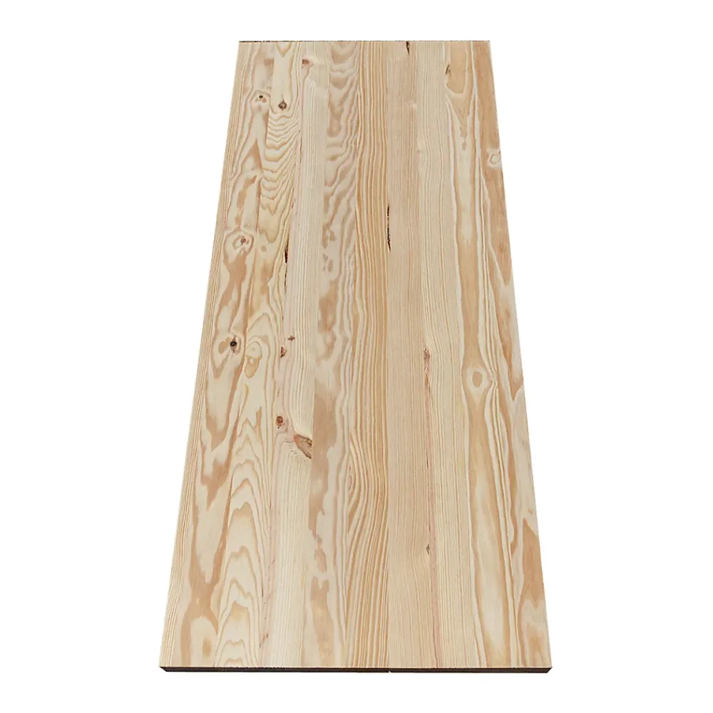 Wood&Sens Plateau table bois massif Pin Rustique L.150 X 60 cm, Ep.34mm- Plateau De Table
