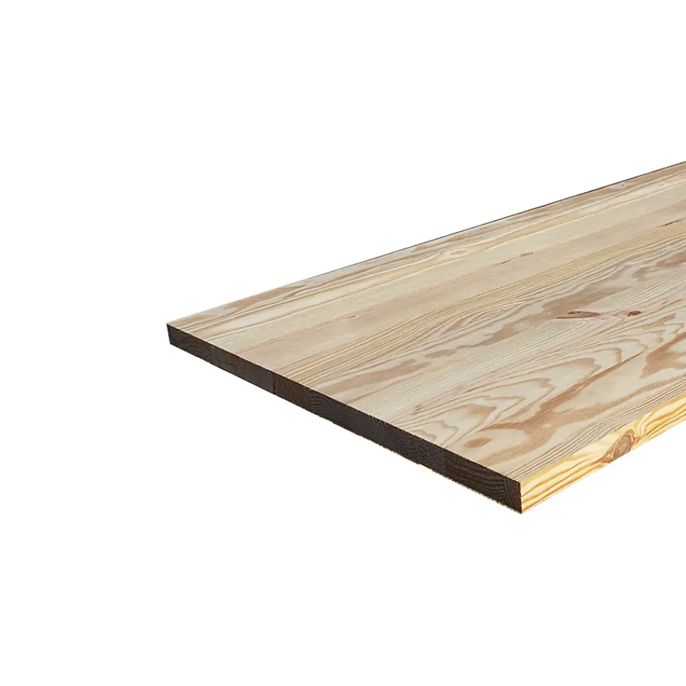 Wood&Sens Plateau table bois massif Pin Rustique L.150 X 60 cm, Ep.34mm- Plateau De Table