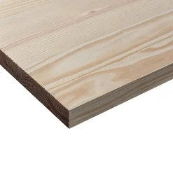 Wood&Sens Plateau table bois massif Pin Rustique L.150 X 60 cm, Ep.34mm- Plateau De Table