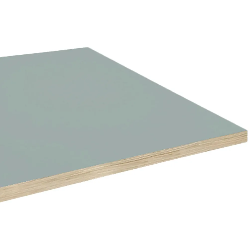 Restootab Panneau Bois, Osb, Mdf<Plateau 140x70 couleur gris medio chants imitation bois -