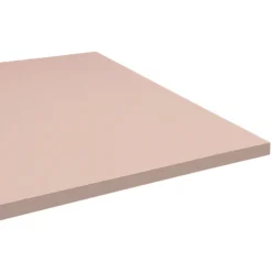 Restootab Panneau Bois, Osb, Mdf<Plateau 110x70 couleur rose bourbon -