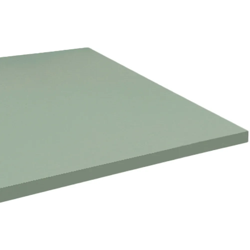 Restootab Panneau Bois, Osb, Mdf<Plateau 120x70 couleur vert celadon -
