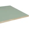Restootab Plateau 140x70 couleur vert celadon chants imitation bois -- Panneau Bois, Osb, Mdf