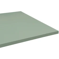 Restootab Panneau Bois, Osb, Mdf<Plateau 110x70 couleur vert celadon -