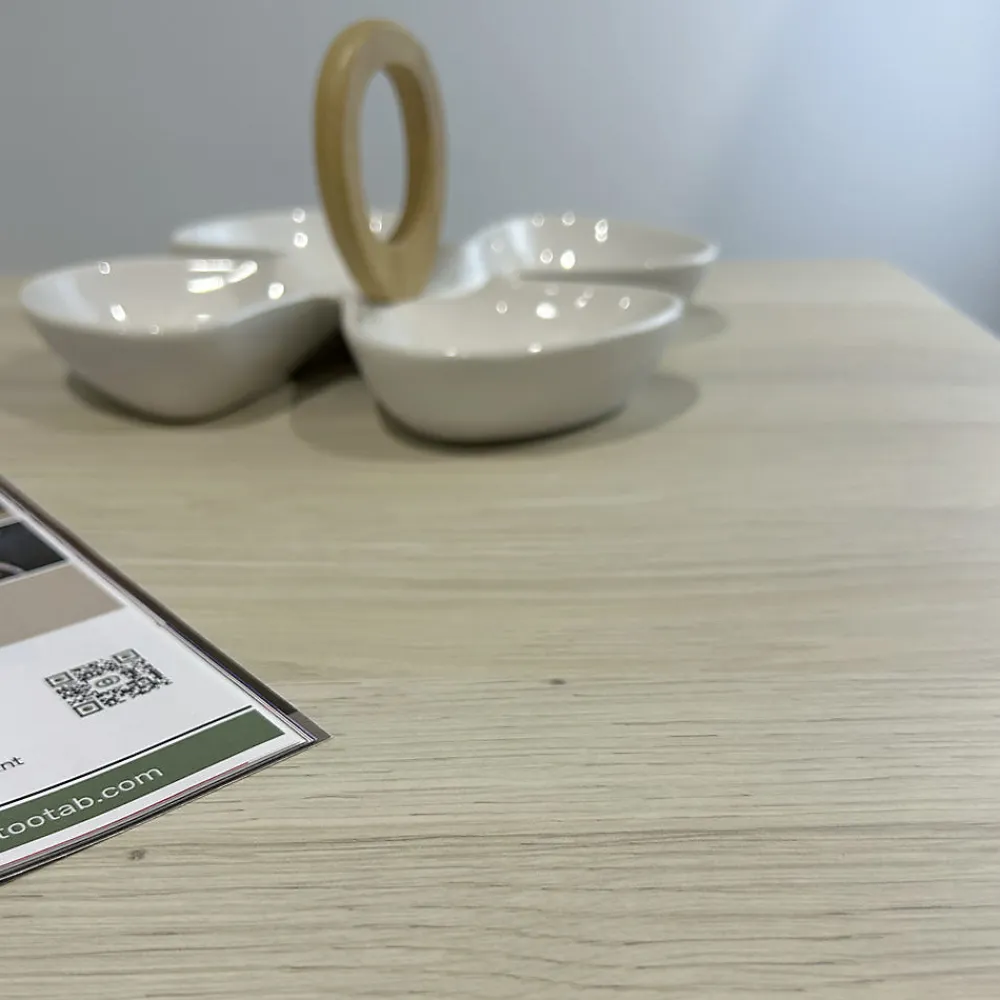 Restootab Plateau 90x90 decor chene ponty -- Panneau Bois, Osb, Mdf