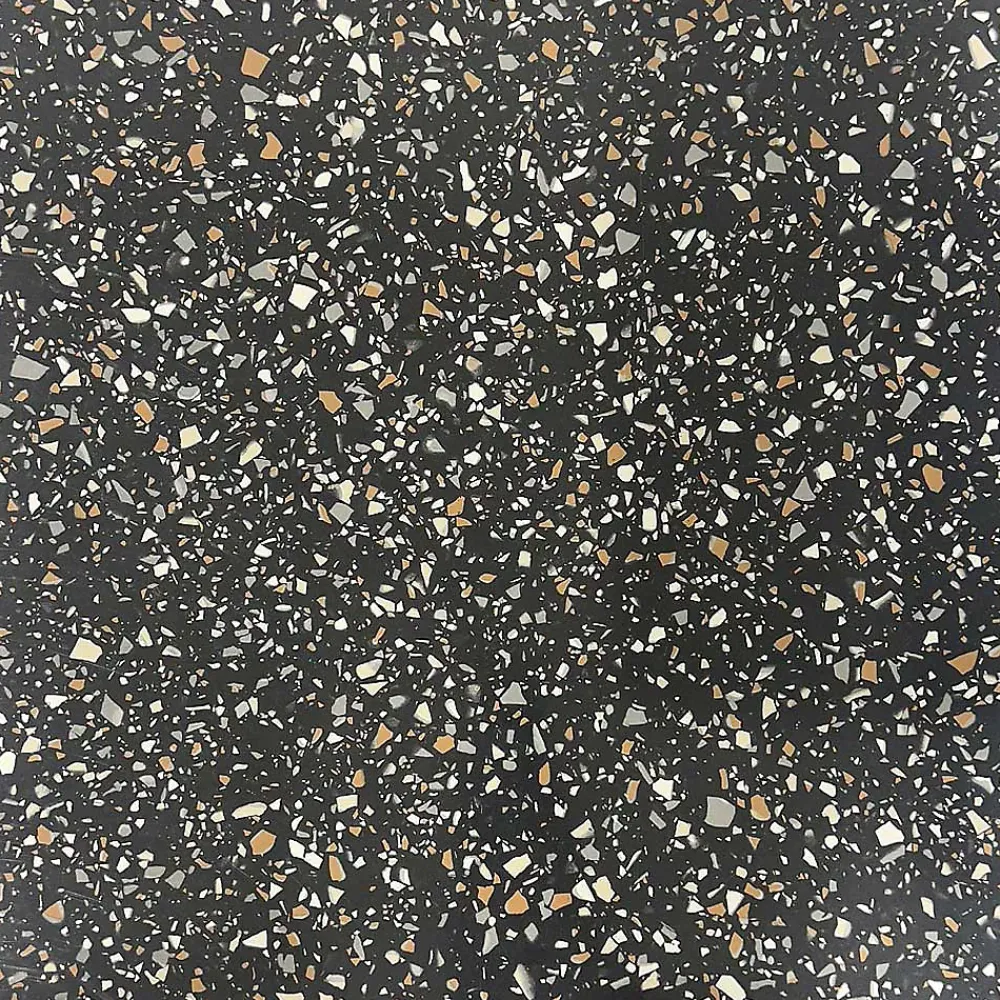 Restootab Panneau Bois, Osb, Mdf<Plateau 140x70 decor terrazzo black chip -
