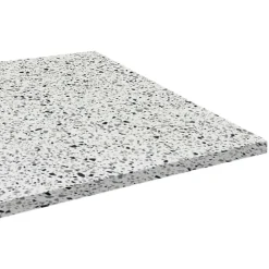 Restootab Panneau Bois, Osb, Mdf<Plateau 120x70 decor terrazzo white chip -