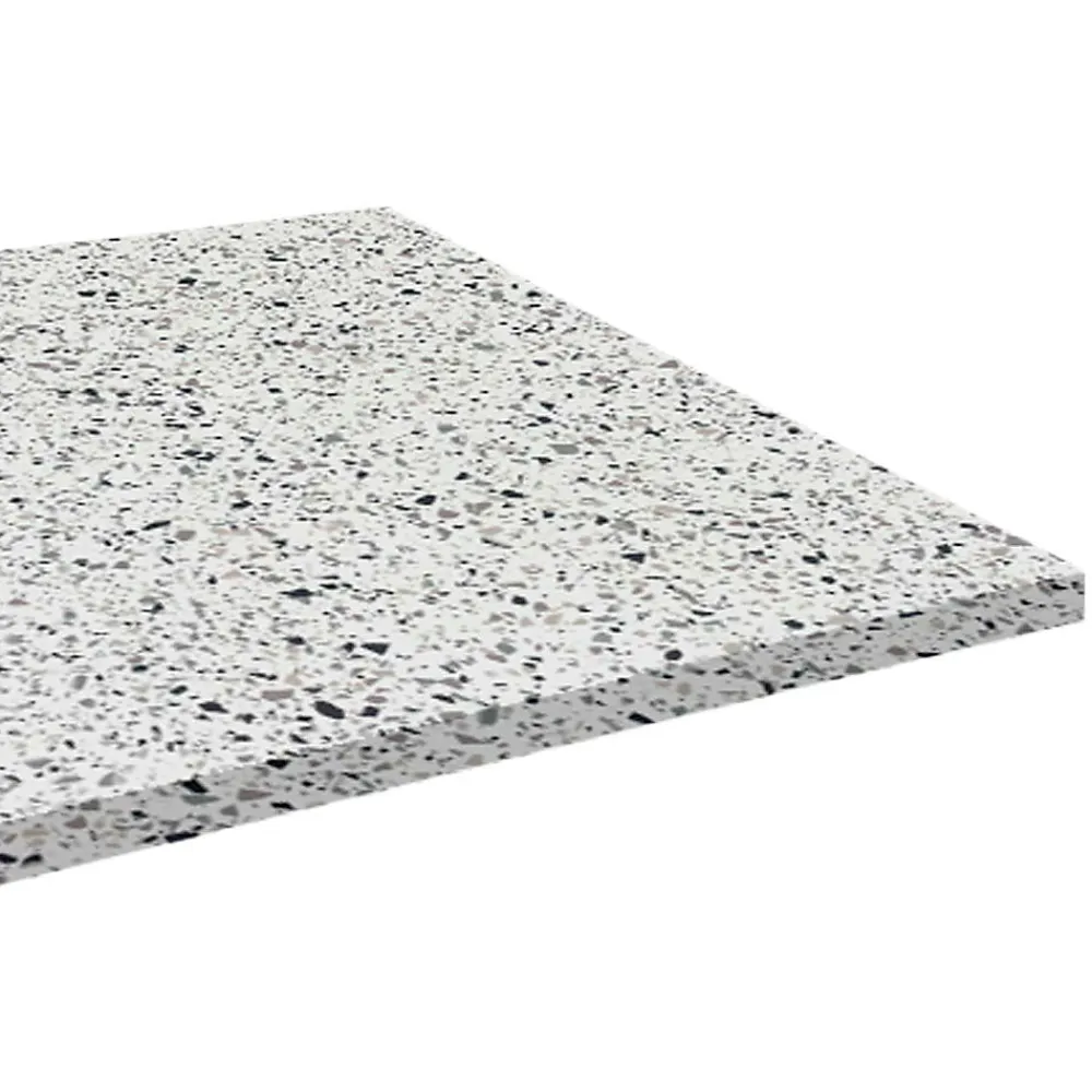 Restootab Panneau Bois, Osb, Mdf<Plateau 120x70 decor terrazzo white chip -