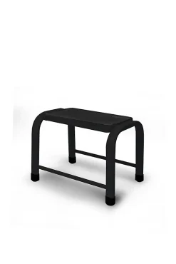 Drabest Accessoire D'Escalier<Plateforme tabouret escabeau NOIR 1 marche antidérapante 1 pièce.